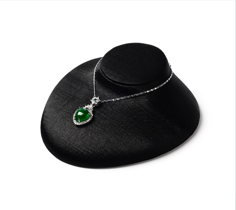 OIRLV High quality white Microfiber mannequin jewelry display:RX085
