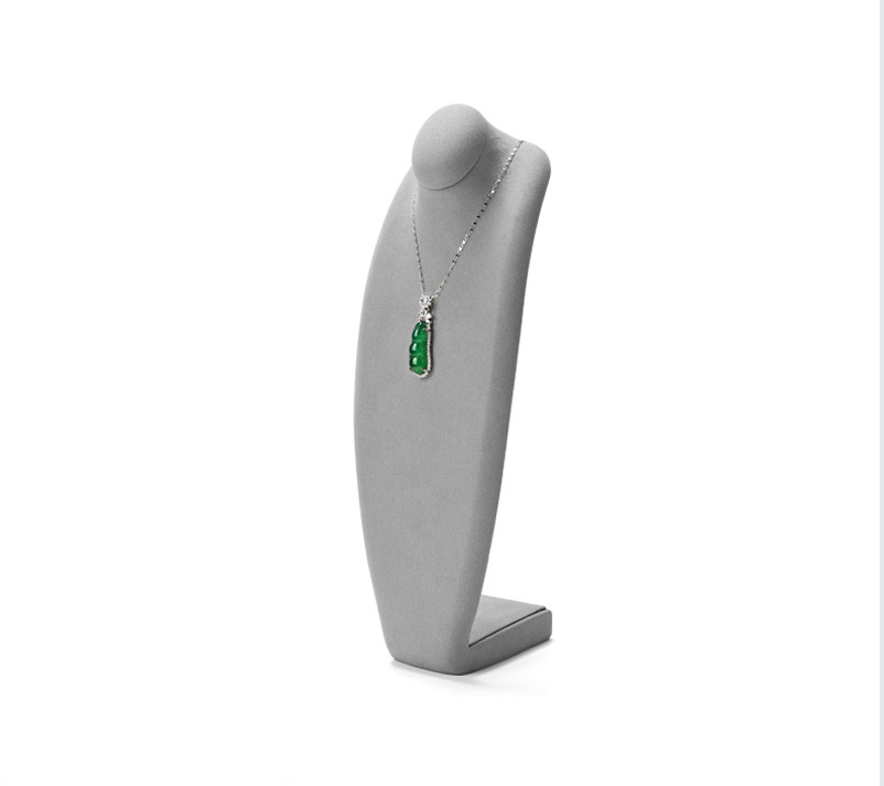 OIRLV New arrival colorful microfiber jewelry bust : RX086-RX087