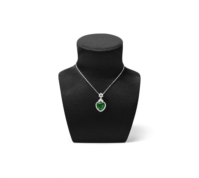OIRLV Factory Black tess jewelry display set : TT573
