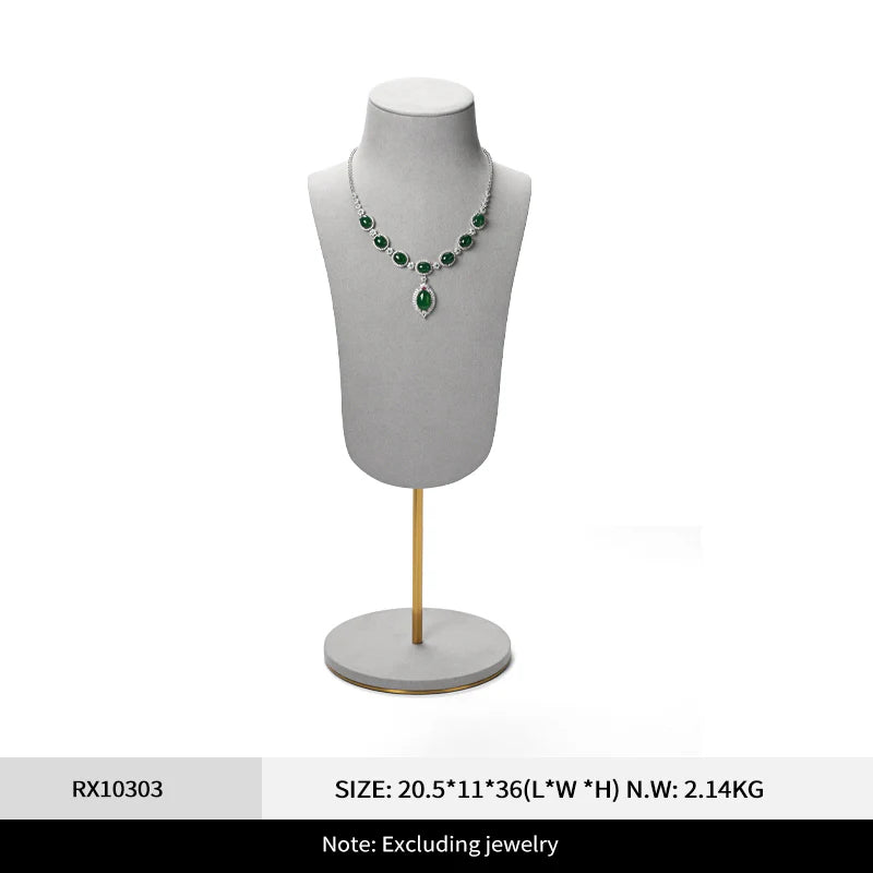 Neck Neck Metal Jewelry Neck Model Display Props RX103