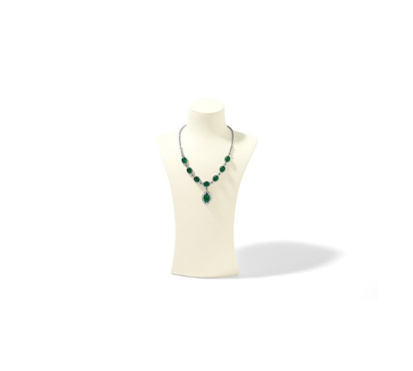 OIRLV Fashion Microfiber Polychrome Jewelry Bust ：RX120