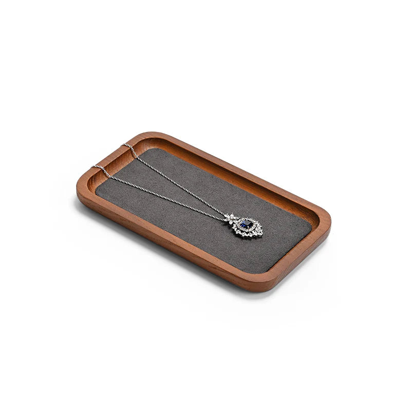 Solid Wood Jewelry Ring Display Stand SM130