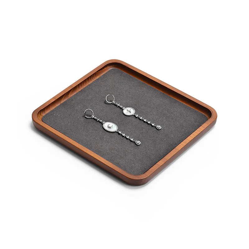 Solid Wood Jewelry Ring Display Stand SM130