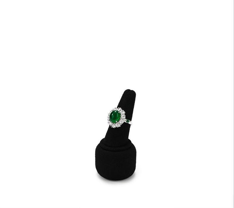 OIRLV Wholesale Black Microfiber Jewelry display set : TT224