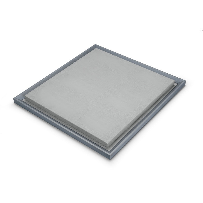 OIRLV Luxury gray PU leahter jewelry display stand set with microfiber :TT048