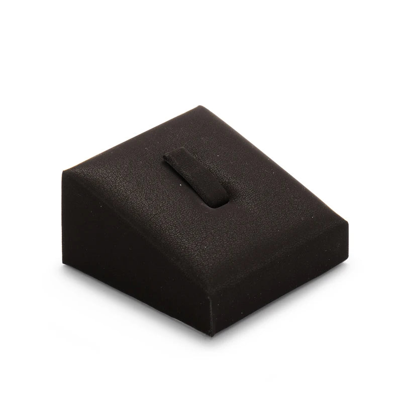 OIRLV Metal frame jewelry display set with black leather TT066