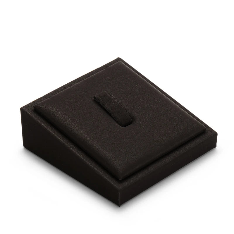 OIRLV Metal frame jewelry display set with black leather TT066