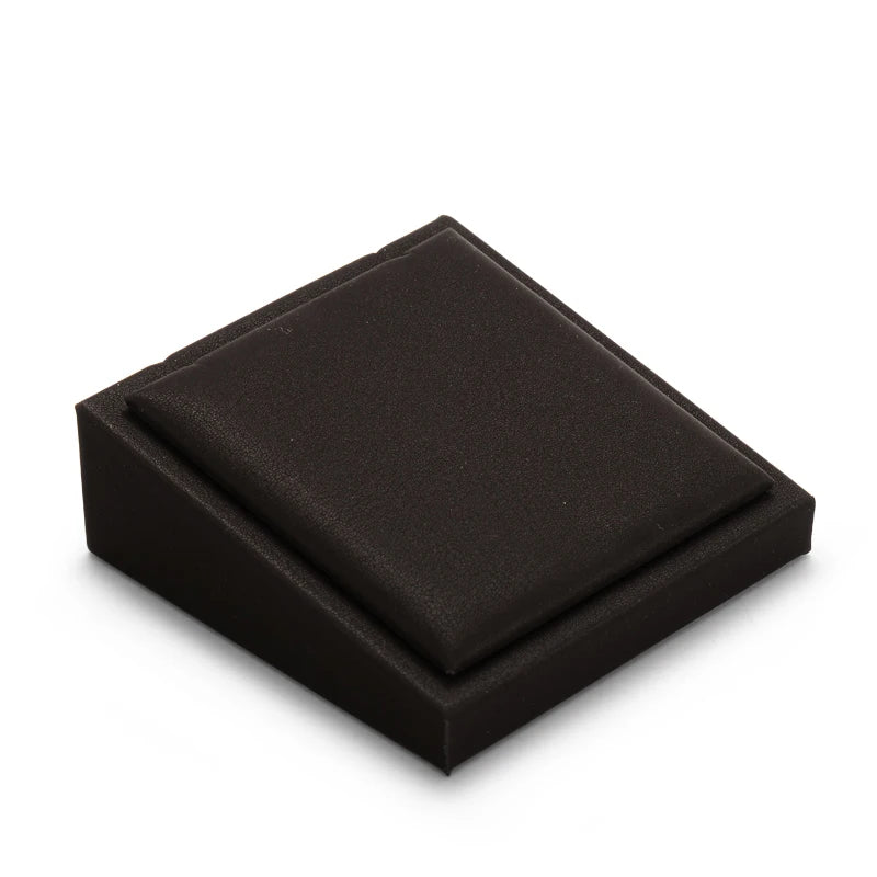 OIRLV Metal frame jewelry display set with black leather TT066