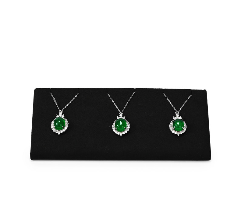 OIRLV Wholesale Black Microfiber Jewelry display set : TT224