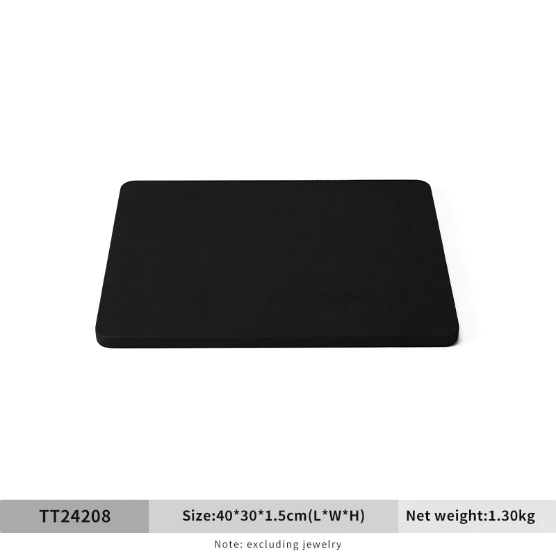 Microfiber necklace ring watch earring display props jewelry display set TT467