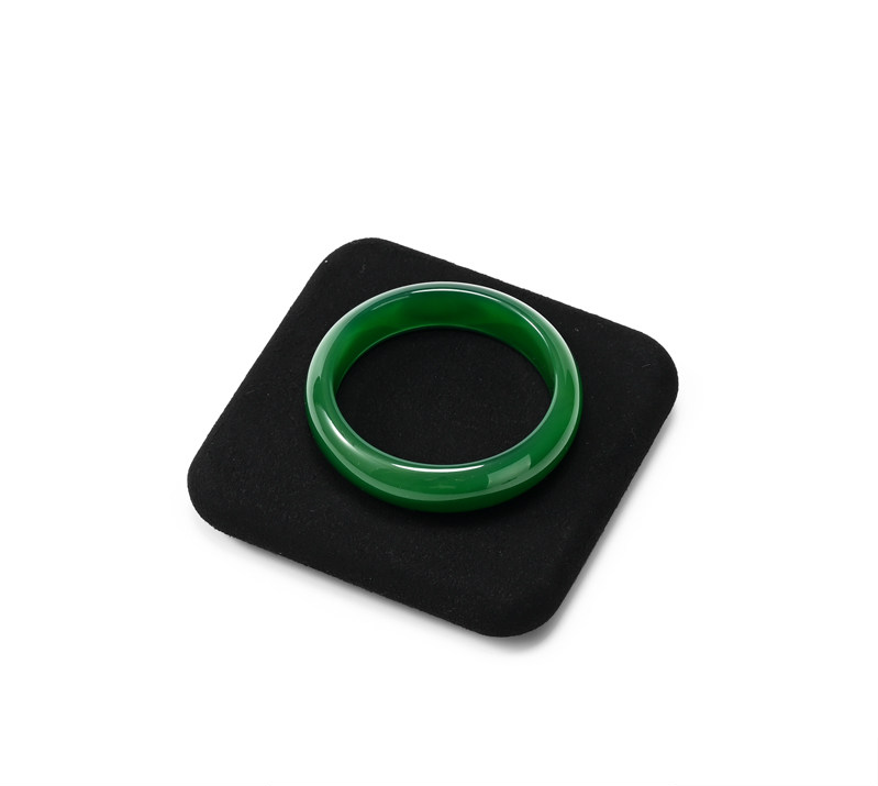 OIRLV luxury black colour microfiber jewelry display set :TT273