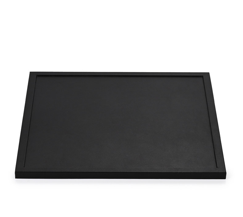 OIRLV Luxury Black leather Jewelry display set : TT275