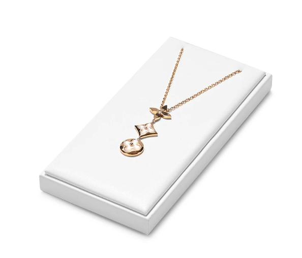 OIRLV high end white colour leather jewellery display set :TT276