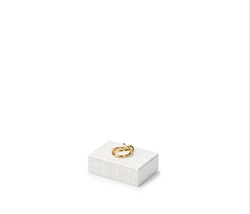 High quality Beige linen luxury jewelry display stand:TT285