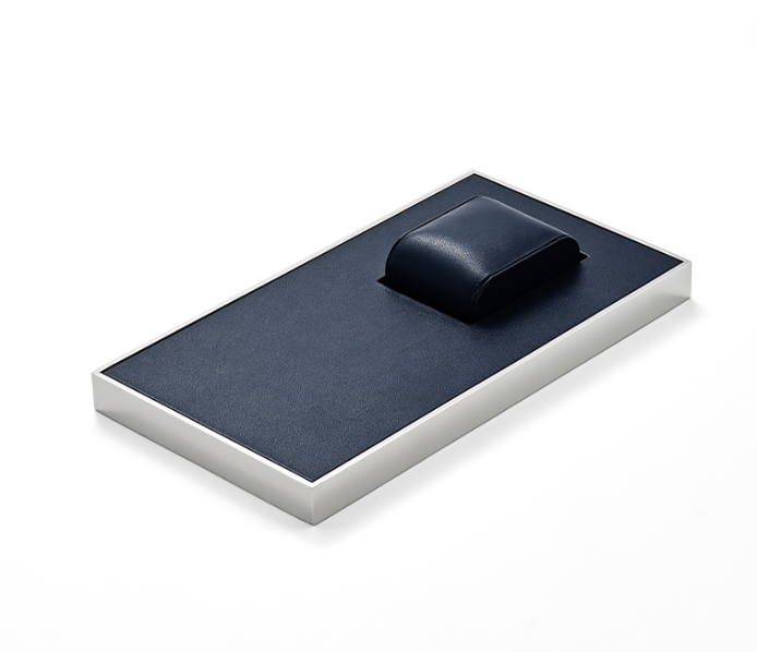 OIRLV wholesale Blue metal luxury watch display stand :TT294