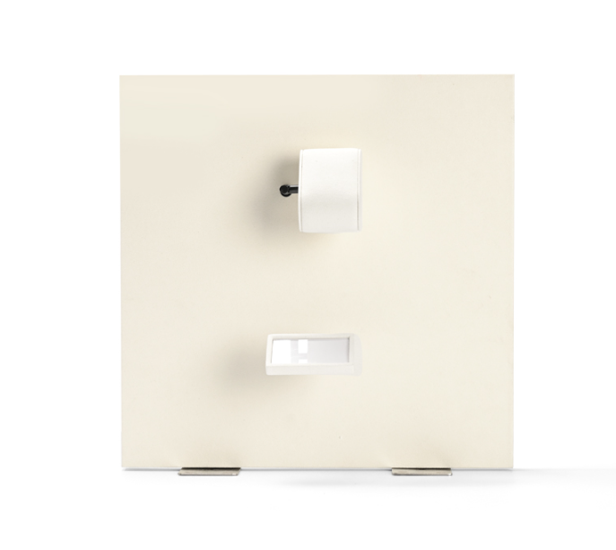 OIRLV fashion Beige Microfiber and metal watch : TT379