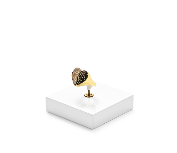 OIRLV high end Black Baking paint and metal jewelry display : TT330