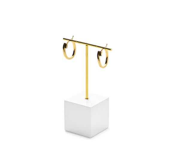 OIRLV high end Black Baking paint and metal jewelry display : TT330