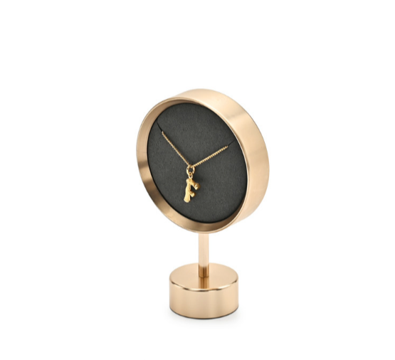 OIRLV high end Black Baking paint and metal jewelry display : TT330
