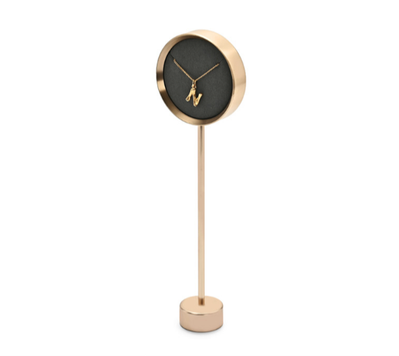 OIRLV high end Black Baking paint and metal jewelry display : TT330