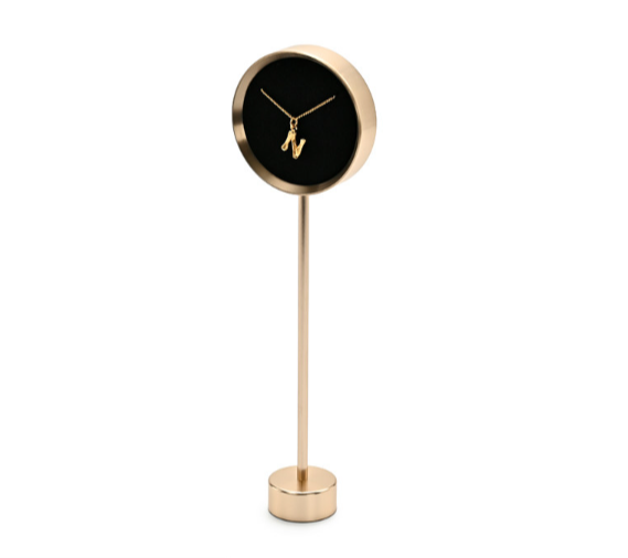 OIRLV high end Black Baking paint and metal jewelry display : TT330