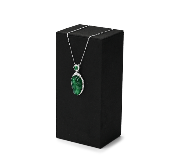 OIRLV  new arrival Black Microfiber luxury jewellery TT332