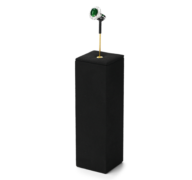 OIRLV  new arrival Black Microfiber luxury jewellery TT332