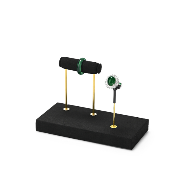 OIRLV  new arrival Black Microfiber luxury jewellery TT332