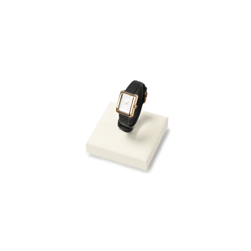 OIRLV High quality Beige Microfiber necklace display : TT355