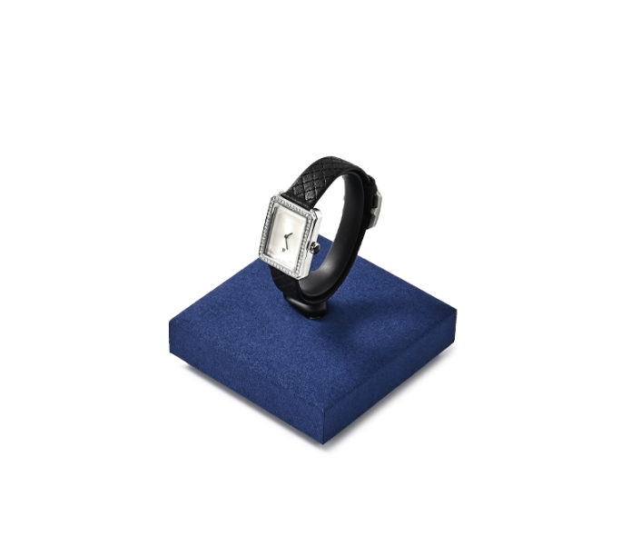 OIRLV hot sale Blue Microfiber luxury Jewelry display tray : TT356