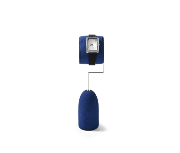 OIRLV Wholesale Blue Microfiber Jewelry display set : TT363