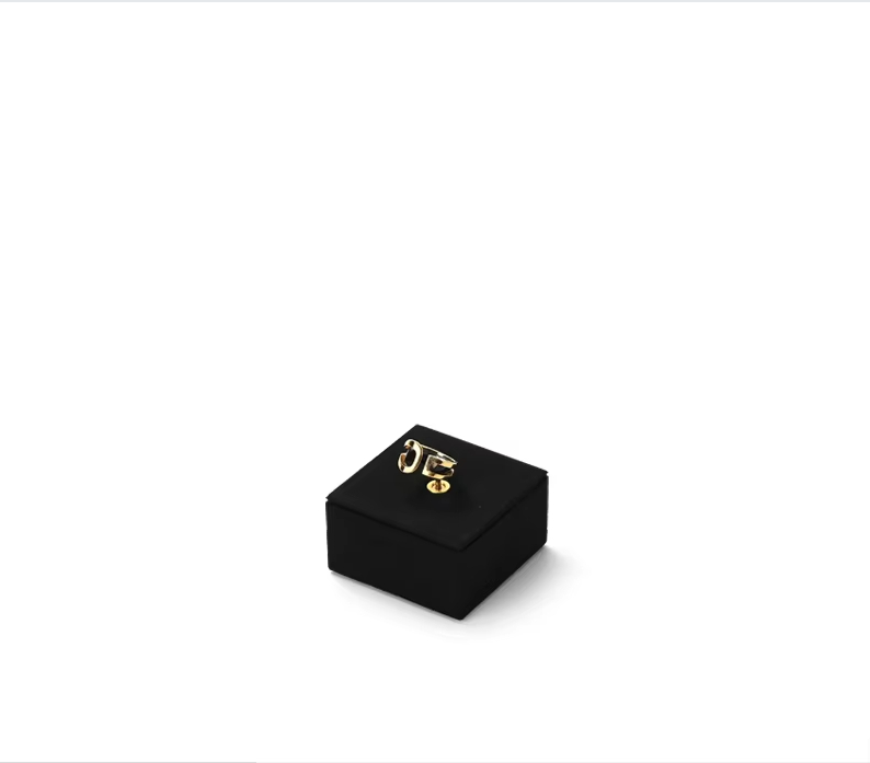 High end Black Microfiber jewelry display stand set:TT365