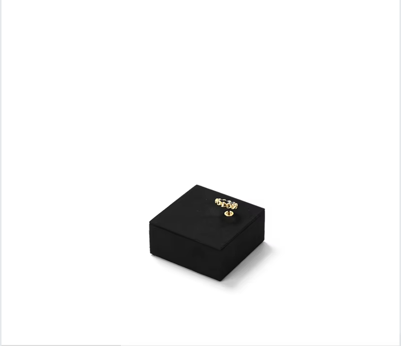 High end Black Microfiber jewelry display stand set:TT365