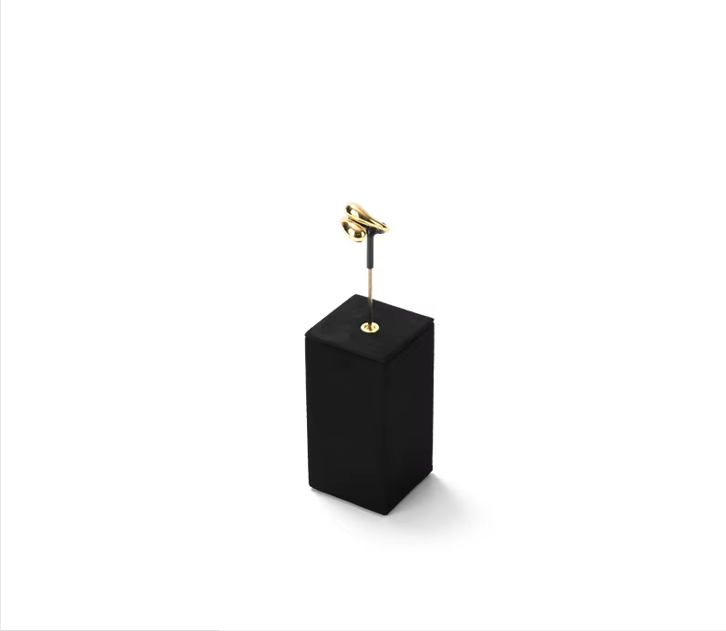 High end Black Microfiber jewelry display stand set:TT365