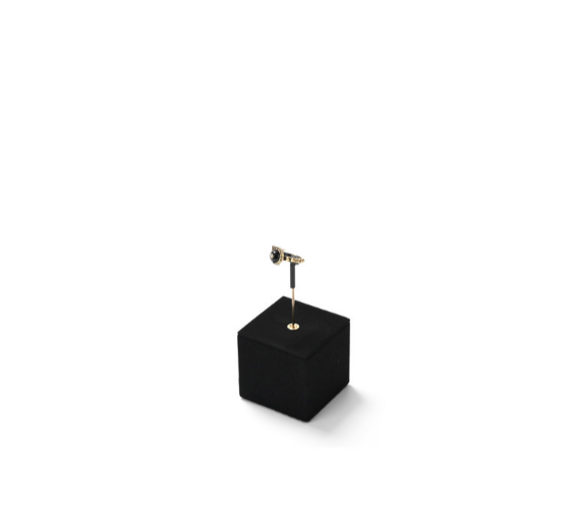 High end Black Microfiber jewelry display stand set:TT365