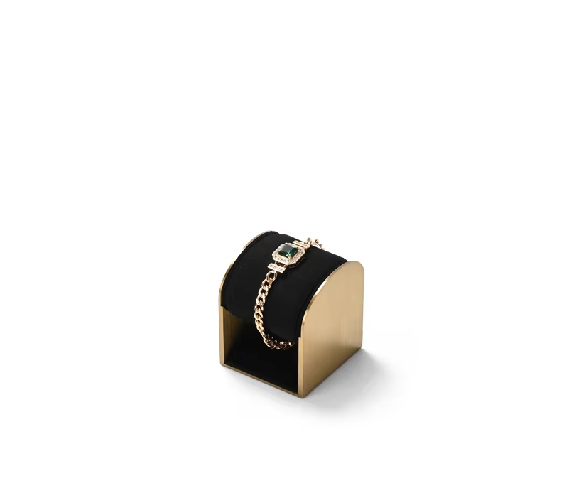 High end Black Microfiber jewelry display stand set:TT365