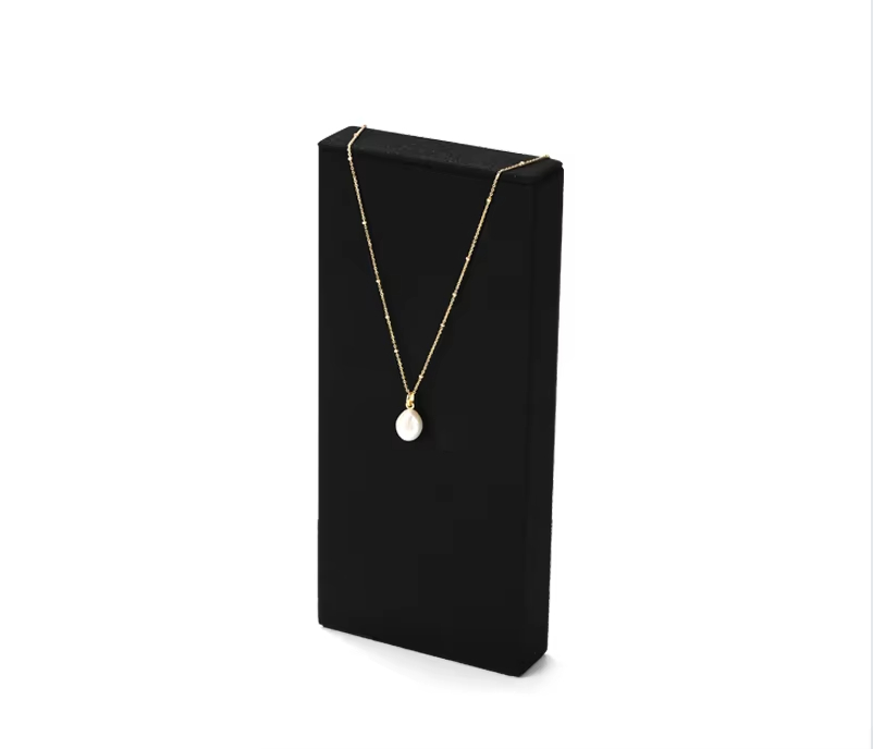 High end Black Microfiber jewelry display stand set:TT365