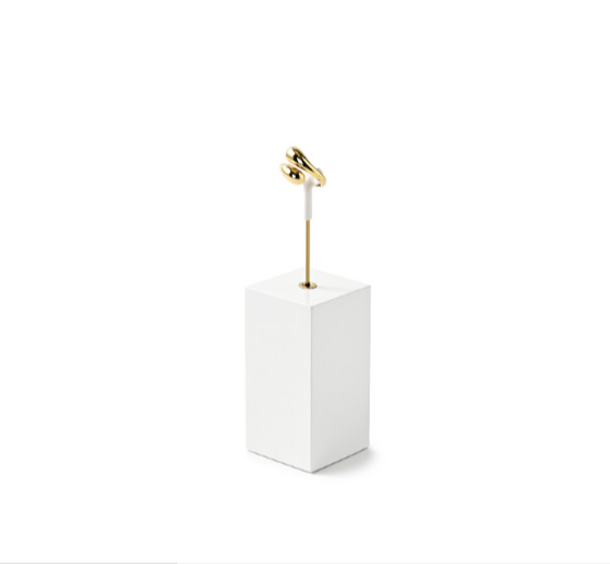 OIRLV luxury White MDF spray paint Jewelry Display:TT366