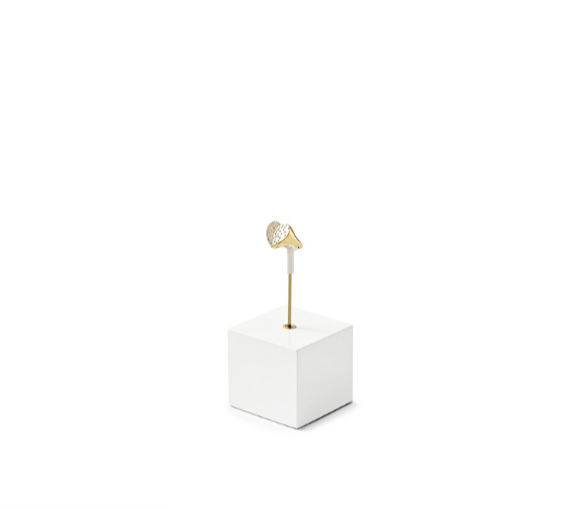 OIRLV luxury White MDF spray paint Jewelry Display:TT366