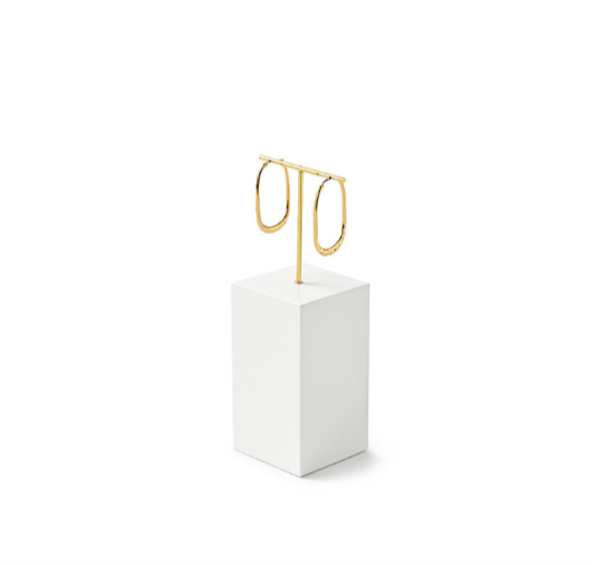 OIRLV luxury White MDF spray paint Jewelry Display:TT366
