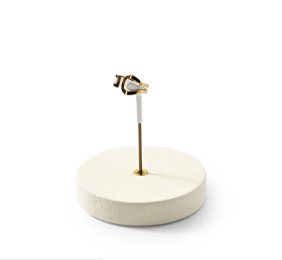 OIRLV high end Beige Microfiber Jewelry display set :TT390