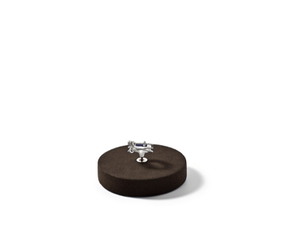 OIRLV factory Coffee Microfiber Jewelry display set series :TT392