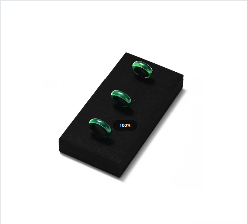 OIRLV high end Baking paint Black Jewelry display set series : TT393