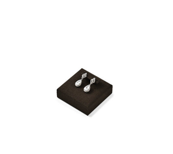 OIRLVluxury coffee MDF Baking paint jewelry display : TT395