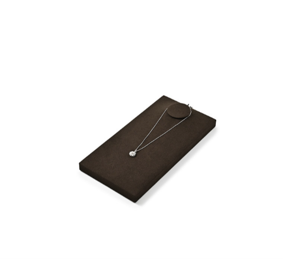 OIRLVluxury coffee MDF Baking paint jewelry display : TT395