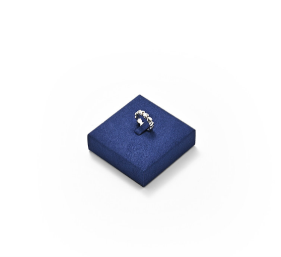 OIRLV luxury Blue MDF Baking paint Jewelry combination set : TT396