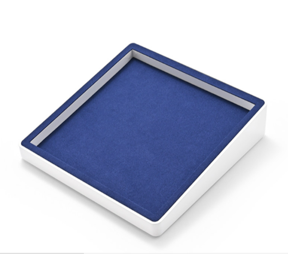 OIRLV luxury Blue MDF Baking paint Jewelry combination set : TT396