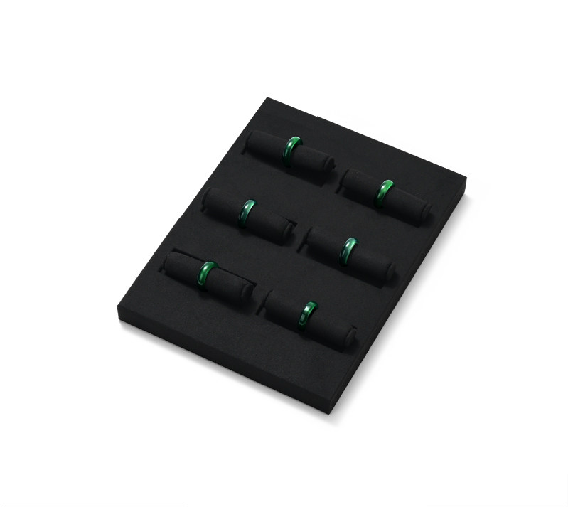 OIRLV High end Microfiber Black Jewelry display set series : TT398