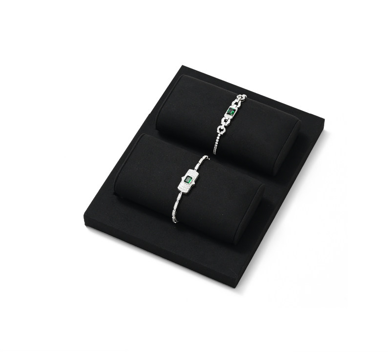 OIRLV High end Microfiber Black Jewelry display set series : TT398