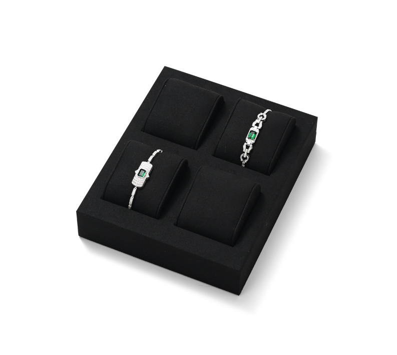 OIRLV High end Microfiber Black Jewelry display set series : TT398